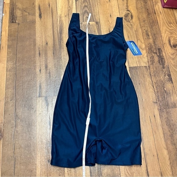 Waterpro Polyester Swimsuit Navy Blue Size 16 F - Picture 3 of 6